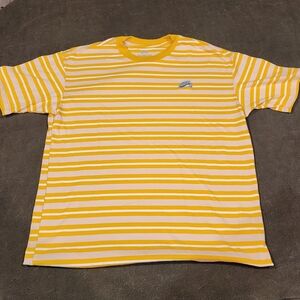 Nike Yellow Striped Shirt